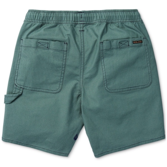 NWT Volcom Big Boys Krafter Elastic-Waist Shorts - Svb - Picture 2 of 2